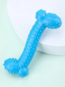 1pc Bite-resistant Toy With Spikes, Suitable For Small Cats And Dogs - Blue - View 4