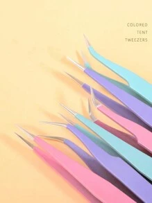 Journaling Tool Tweezers For Stickers, Rhinestones, Diy Crafts, Succulent Plants And Nails, Tools For Men,Makeup,Cheap,Room Decor,Vanity,Travel,Bedroom,Makeup Accessories