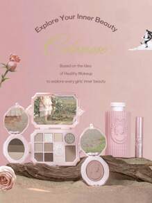 COLORROSE Matte & Glossy Lipstick, Super Glossy Lipstick, High Pigment Lipstick, Moisturizing Creamy Formula, Iced Lemon Iced Tea Color - 22秋楓 - 查看 11