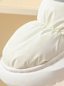 Của phụ nữ Đế dày Bốt Tuyết Cho mùa đông , Đúng mốt Không thấm nước Plush ấm áp , High Top Thoải mái Giày dép - trắng - Xem 2