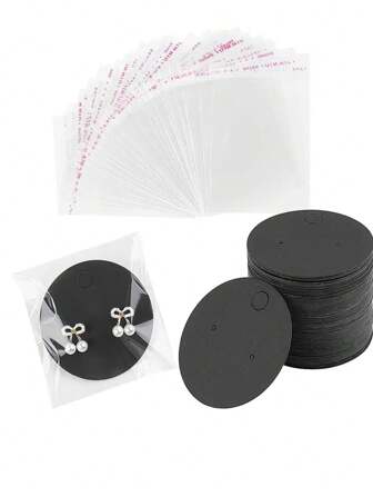 100/200/300入組耳環收納卡包裝卡