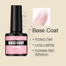 2pcs/set Nail Top Coat And Base Coat, Nail Polish Base Glue And Sealing Layer Kit, Nail Primer And Top Coat Gel