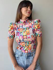 Women T-Shirts - Multicolor - View 2