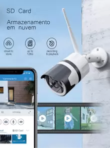 Security Cameras - White - View 1