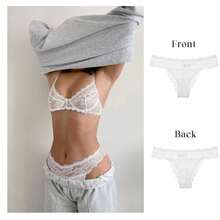 6入組蕾絲丁字褲