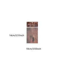 have a good day 30入組仿木紋裝飾紙,適用於復古風格備忘紙、美學記錄本背景設計、箭頭形狀的個性化diy拼貼材料,學校和辦公室用品 - 灰色 - 查看 7