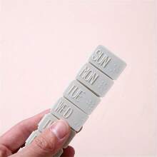 1入組便攜式藥盒收納盒：7 天旅行包，適合隨身攜帶藥物管理藥盒藥盒盒藥盒收納盒旅行家用露營戶外商務 PP 便攜式防水防潮學生男士女士旅行配件郵輪指甲必備品 - 白色 - 查看 9