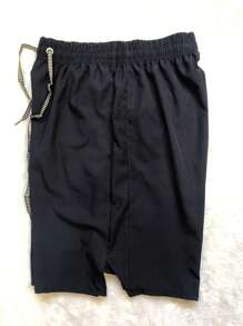 Men Shorts - สีน้ำเงิน - ดู 2