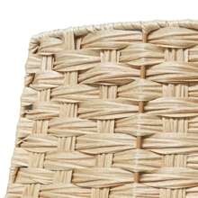 1pc Pe Rattan Christmas Tree Skirt, Diameter 56cm/66cm, Height 25cm, After Combination - Yellow - View 3