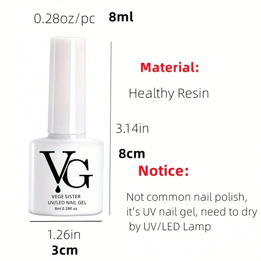 (3 In 1 Function)Nail Rhinestone Glue False Nail Tips Uv Adhesive Gel
