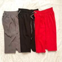 Men Shorts - 黑色 - 查看 2