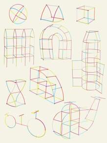 1 Set bunte Morandi-Stil Strohblöcke, 120 Stücke/240 Stücke/360 Stücke/480 Stücke, pädagogische Zauberhafte Bauklötze für Kinder, Kindergarten DIY Bauspielzeug für Jungen und Mädchen, 3-12 Jahre, Raumdekorationen Wintergeschenke, Bob der Baumeister, Spielzeug für 6-Jährige, Brückenspielzeug