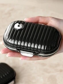 1pc Portable 7 Day Pill Box For Medicine Pills Storage And Organizing