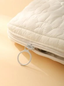 簡約便攜式花卉拉鍊化妝包和衛生袋,適合女士/女孩旅行衛生巾袋洗漱包化妝包化妝包收納袋洗漱包浴室刷化妝工具餐巾零錢包迷你包衛生袋墊袋旅行零錢包商務假期度假宿舍返校女女孩粉撲化妝收納盒化妝品收納口紅袋女禮物女孩禮物女朋友禮物 - 白色 - 查看 5