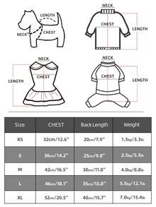 Áo nỉ & Áo Hoodie Thú cưng - Đỏ - Xem 7