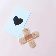 2pcs Fashion Bandage Patches DIY Stickers, Embroidery Applique Iron On Heat Patches For Jackets, Sew On Patches For Clothing Backpacks T-Shirt Summer, School - Camel - View 5