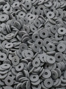 1包(約1000顆)diy軟陶珠子,適用於項鍊和手鐲製作 - 彩色 - 查看 15