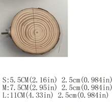 木製跳躍平台,倉鼠花枝,飛鼠,松鼠豚鼠磨牙玩具用品 - 棕色 - 查看 5