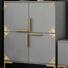 4 pièces Autocollants muraux miroir adhésifs, appliques de coin, cadre en panneau PS, stickers décoratifs pour mur, porte, meuble. Décorations pour la maison, stickers, décalcomanies murales, décalcomanies en vinyle pour décorations de maison, articles de décoration de printemps pour rafraîchir votre maison, stickers de décoration de fête, cadeaux pour anniversaire et remise de diplôme