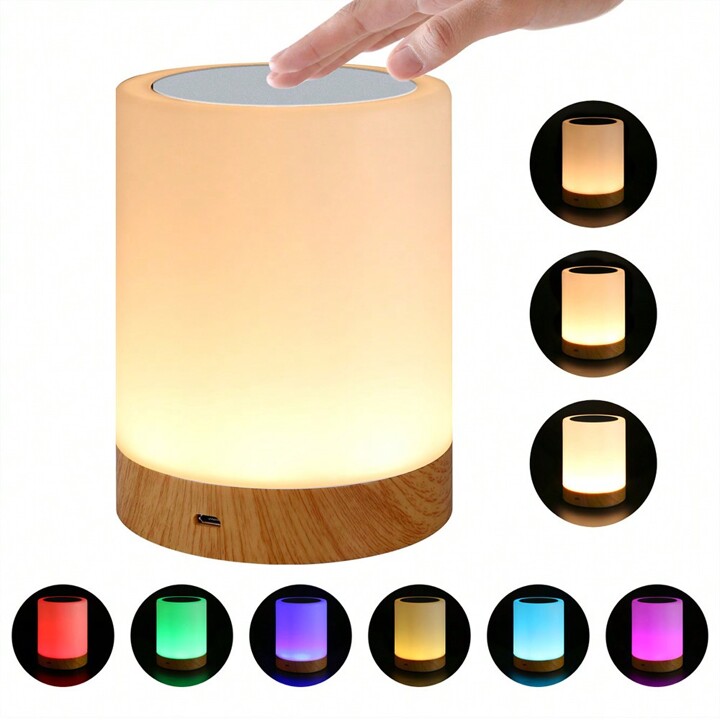 1pc Touch Control Desk Lamp Dimmable LED Desk Lamp Adjustable
