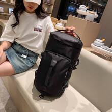 瑜伽健身房間運動包帶鞋格戶外遊玩後背包運動包適用於