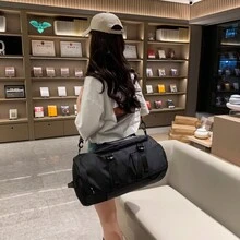 瑜伽健身房間運動包帶鞋格戶外遊玩後背包運動包適用於