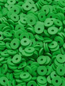 1包(約1000顆)diy軟陶珠子,適用於項鍊和手鐲製作 - 彩色 - 查看 18