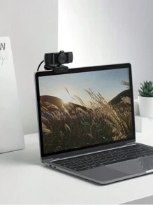 Rapoo C200s 黑色hd 720p Usb網絡攝像頭,配備雙噪音消除麥克風,90度視角,適用於辦公室筆記本電腦桌上型電腦 - 黑色 - 查看 7