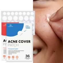 Aceite esencial acné con parche , translúcido espinilla Pegatina para tratamiento para el acné - Azul - Ver 1