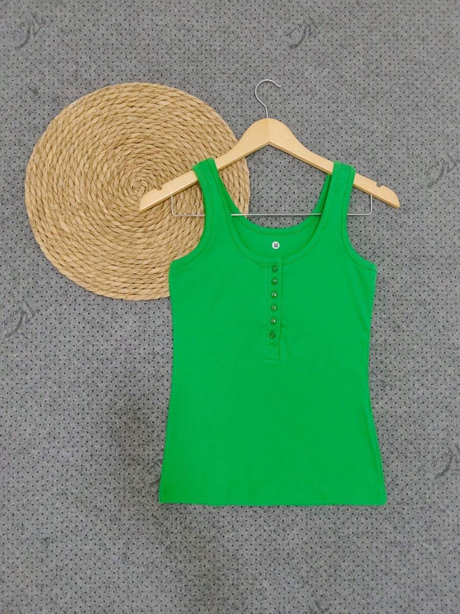 Women Tank Tops & Camis - Verde - Ver 1