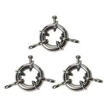 5入組/包金色金屬彈簧扣扣,珠寶製作用快速扣頭,diy手鍊項鍊必備 - 金屬彈簧扣 - 查看 16