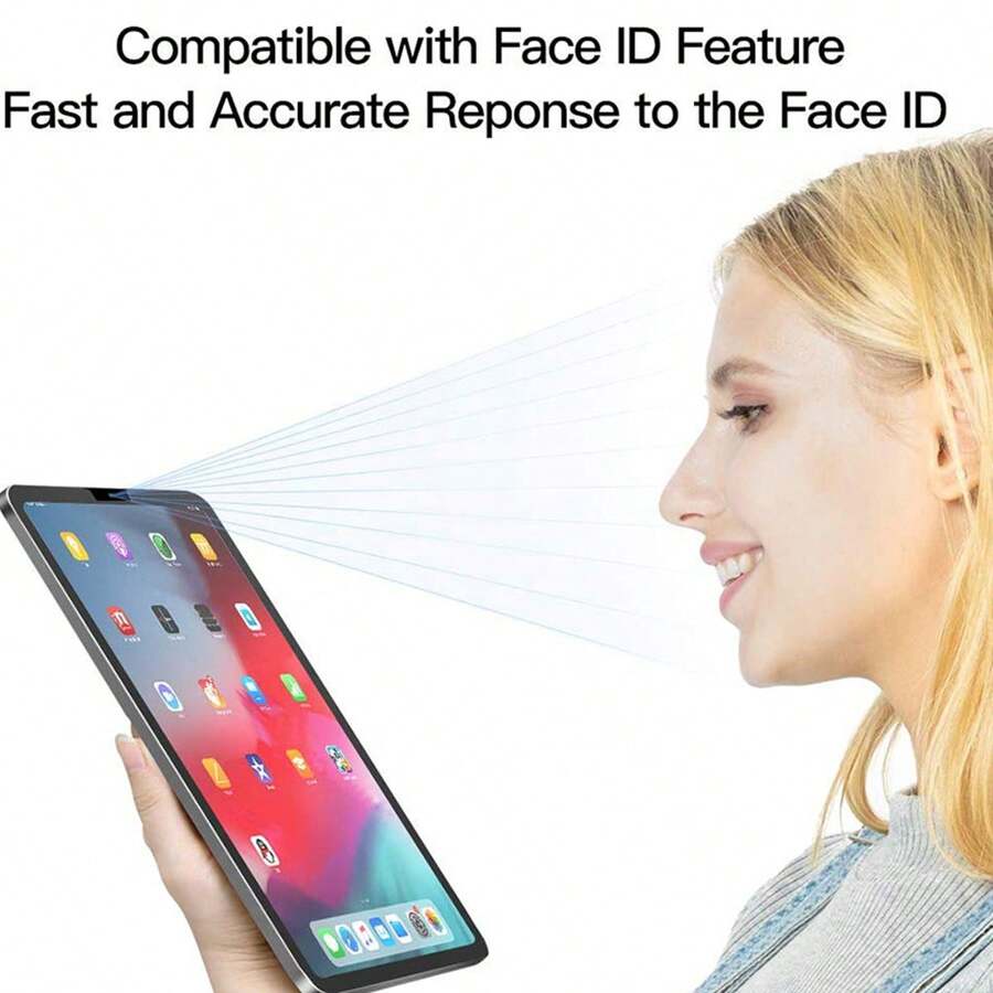 [2 Packs]Paper Texture Screen Protector Compatible With IPad Pro 11