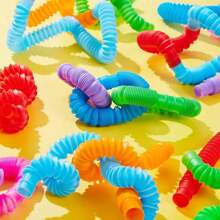 12pcs Sensory Fidget Toys, Colorful Stress Relief Toys, Fine Motor Skill & Learning Toys, 2025 Best Gift Creative And Unique, Random Color Basket Filler