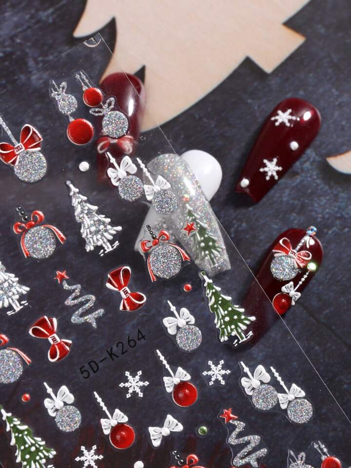 れんちゃん❤️クリスマスネイルシール 5D他 れんちゃん❤️様専用クリスマスネイルシール 5D他 クリスマスの