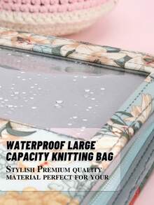 1 Miếng In Mẫu Trực quan Túi Móc Dây kéo Mô hình Lưới Polyester Hộp đựng Đa chức năng Có thể mang đi Móc sự thêu Hộp đựng Túi xách tay Trống Cái túi - màu xanh lá - Xem 4