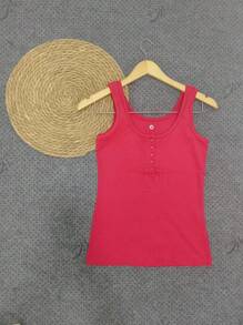 Women Tank Tops & Camis - Hồng - Xem 1