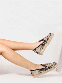 女式透氣涼爽刺繡帆布鞋休閒套穿運動鞋