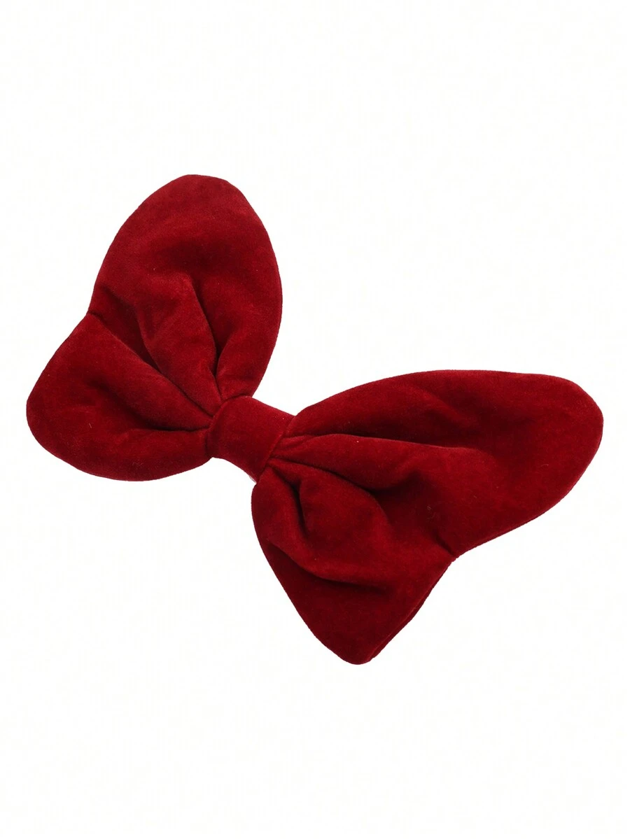 Car Bow Decoration Auto Stylish Interior Accessories for Auto Rearview Mirrors Central Control Screen Headrests Car Mounts Decor 1 pair - Red - View 1