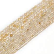 Piedra Natural Facetada 2 3 4mm Citrine Apatita Ópalo Moda Pequeñas Cuentas Espaciadoras Para Fabricación De Joyas Pulseras Diy Collar Para Mujeres