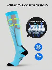 銅壓力襪女性男士mmHg及膝懷孕護士懷孕孕婦藥可愛運動金色適合騎行女性褲襪成年人支撐軟管循環長款女性