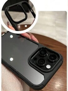 Minimalist Armor Transparent Hard Case Compatible With IPhone 17 Pro Max/17 Pro/17 Air/17/16 Pro Max/16/16 Pro/16 Plus/16e/12/13/14 Pro Max/XS/XR/11 Pro/11 Pro Max/12 Pro/12 Pro Max/13 Pro/13 Pro Max/7 Plus/14 Pro/14 Pro Max/14 Plus/7 Plus/8 Plus/8/SE2, Acrylic Material