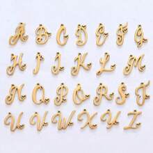 1pc Heart Shaped 26 Letters Pendant Necklace, Stylish Capital English Alphabets Design, Unique Clavicle Chain