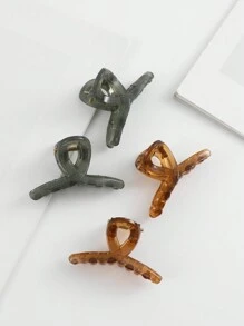 4 件/套女式多色髮夾 - 彩色 - 查看 1