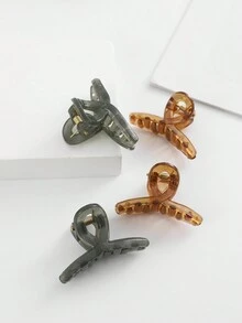 4 件/套女式多色髮夾 - 彩色 - 查看 3