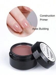 20g 粉紅色紫外線凝膠用於建築 3d 構造凝膠流動底色底漆紫外線浸泡指甲凝膠拋光劑用於建築加固美甲指甲設計美甲美甲 Diy 沙龍女士禮物 - 乾枯玫瑰色 - 查看 4