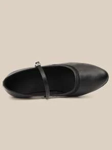 女士黑色现代舞鞋、女士拉丁舞鞋、软底闭趾舞厅舞鞋，健身工作室的理想之选