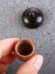 1pc 1pc Solid Box Mini Rescue Case Portable Tablets Storage Sealed Can For Outdoor,Pendant Keychain Car Hanging Jewelry - Khaki - View 7