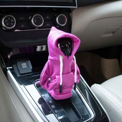 1 pezzo Nuovo copri pomello del cambio auto, assorbente del sudore, antiscivolo, rivestimento cambio marce, accessori decorativi per auto