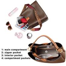 Women's Dual-use Pu Leather Brown Handbag With Classic Vintage Style Shoulder Strap, Casual Crossbody Bag For Daily Use - Coffee Brown - View 3