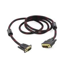 Cable Conector Adaptador DVI A VGA Full HD 1080P - Negro - Ver 2